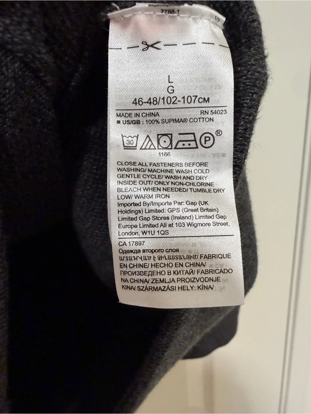 Banana Republic Charcoal Gray Zip-Front Jacket